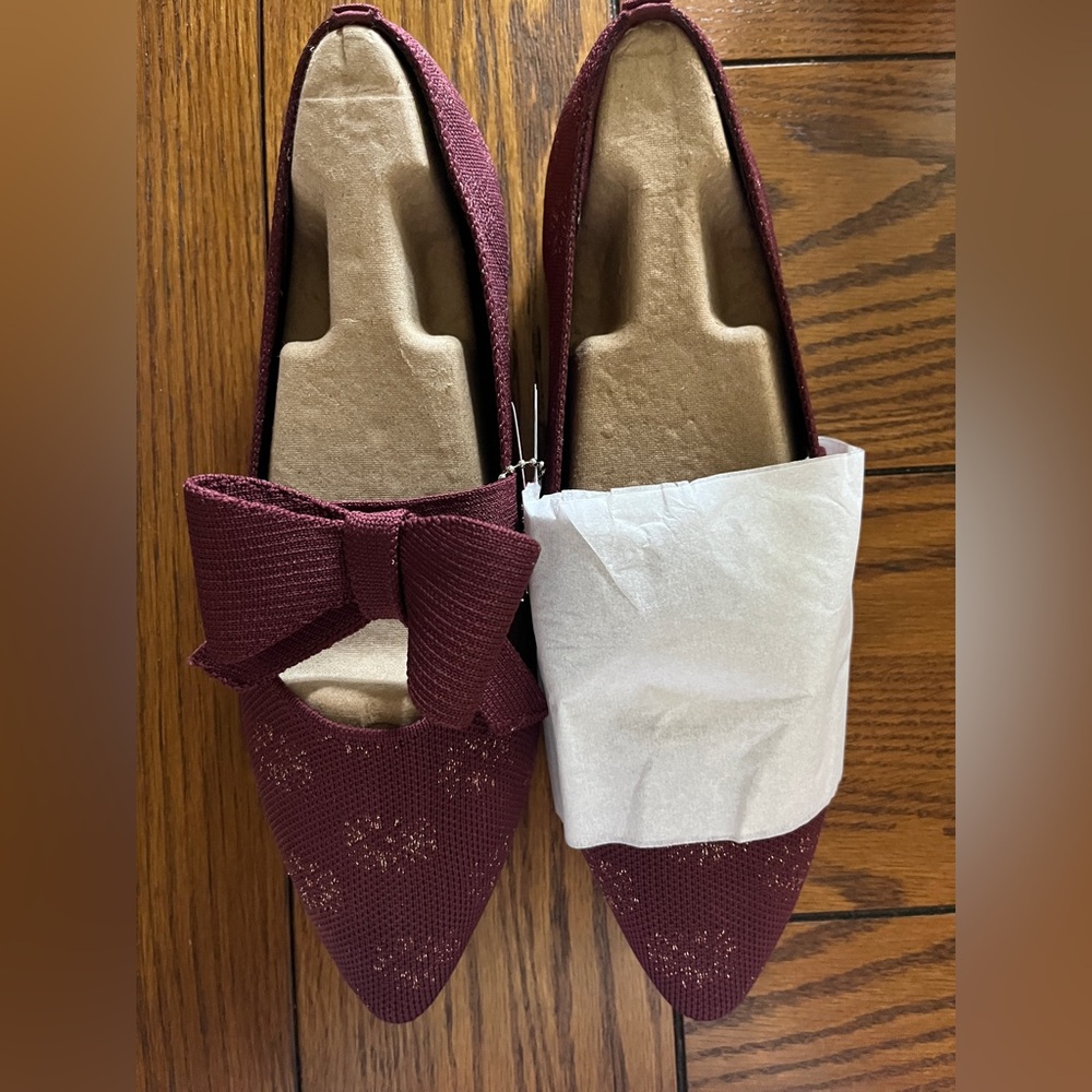 Skechers Women's Burgundy Slip-On Footwear